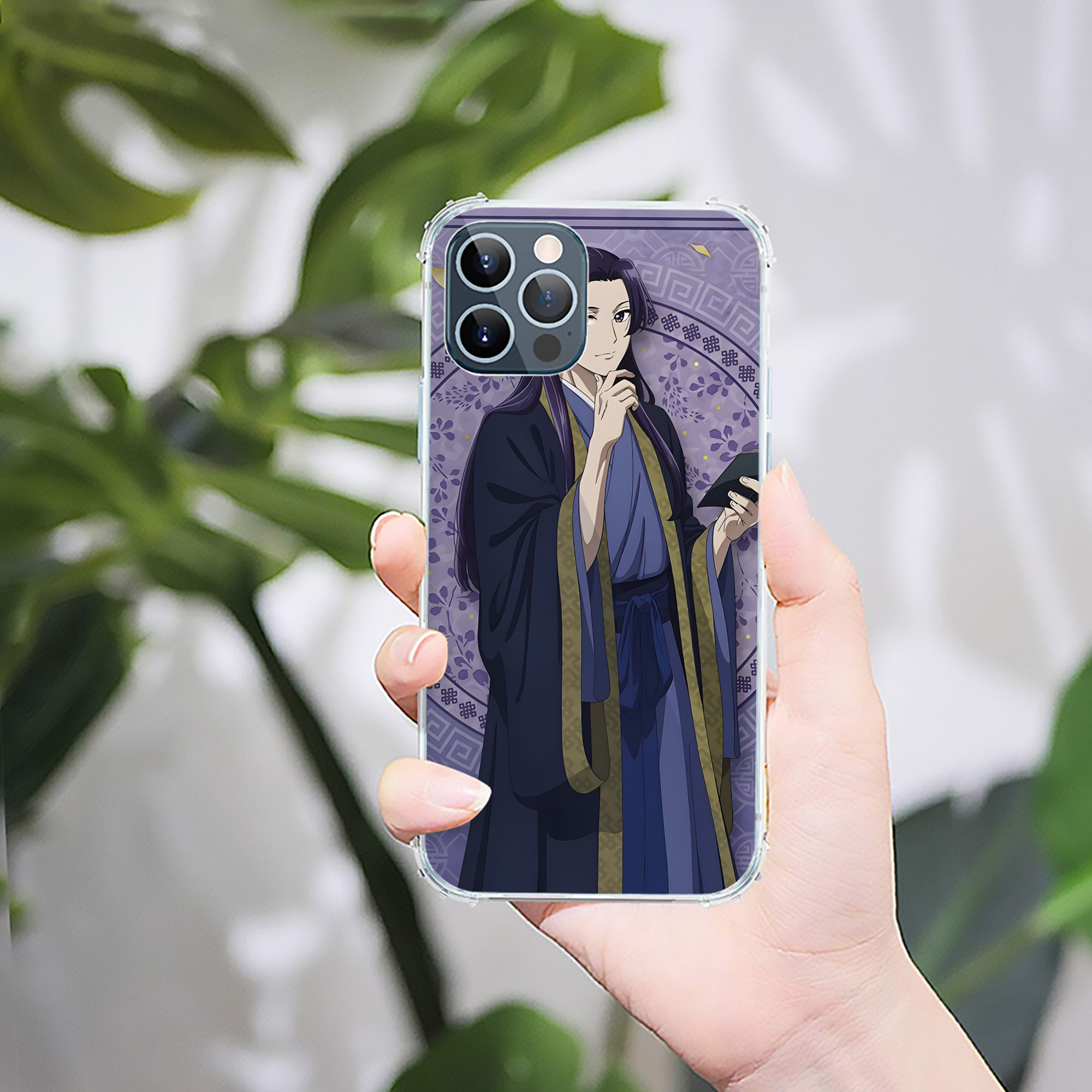 （画像用） 薬屋のひとりごと The Apothecary Diaries 【iPhone 12シリーズ対応】透明スマホケース（クリアソフトケース）